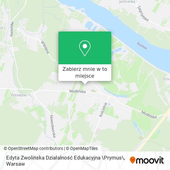 Mapa Edyta Zwolińska Działalność Edukacyjna \Prymus\