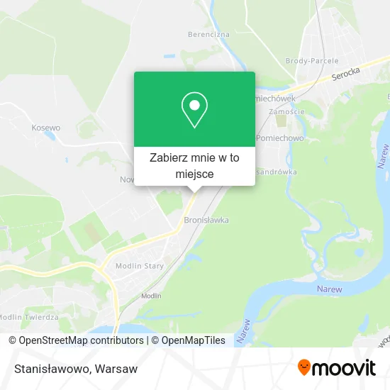 Mapa Stanisławowo