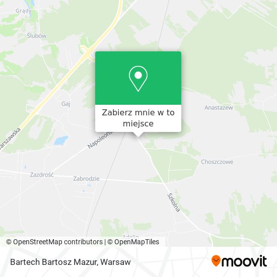 Mapa Bartech Bartosz Mazur