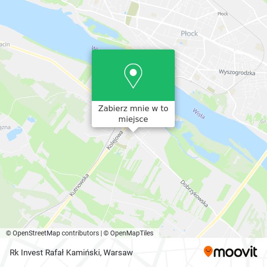 Mapa Rk Invest Rafał Kamiński