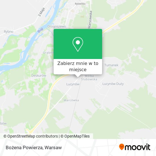 Mapa Bożena Powierza