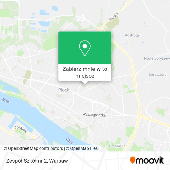 Mapa Zespół Szkół nr 2