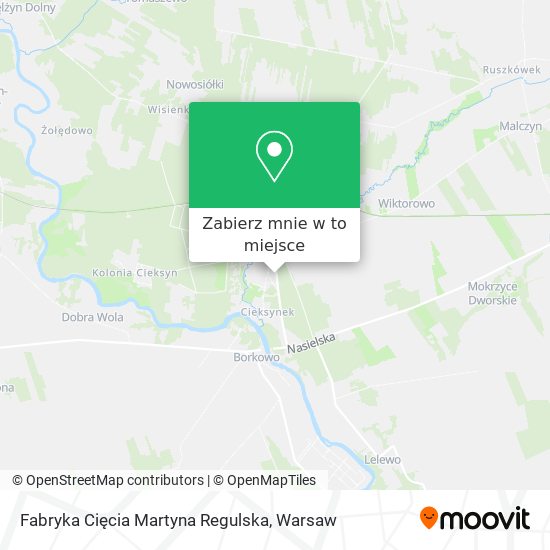 Mapa Fabryka Cięcia Martyna Regulska