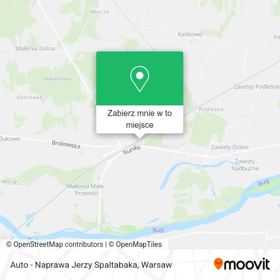Mapa Auto - Naprawa Jerzy Spaltabaka