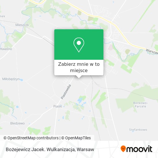 Mapa Bożejewicz Jacek. Wulkanizacja