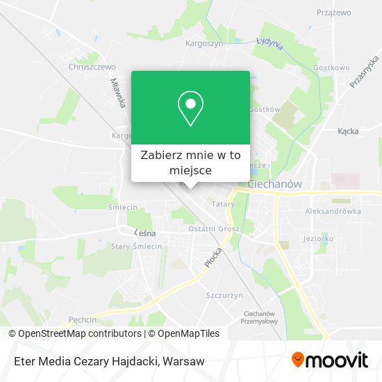 Mapa Eter Media Cezary Hajdacki