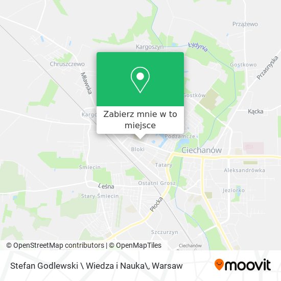 Mapa Stefan Godlewski \ Wiedza i Nauka\