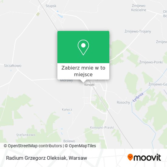 Mapa Radium Grzegorz Oleksiak