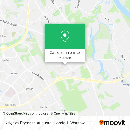 Mapa Księdza Prymasa Augusta Hlonda 1