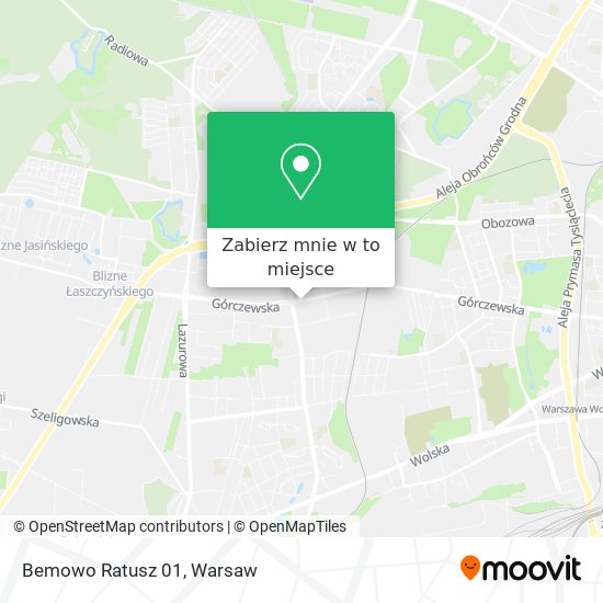 Mapa Bemowo Ratusz 01