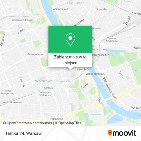 Mapa Tamka 34