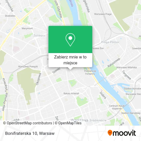 Mapa Bonifraterska 10