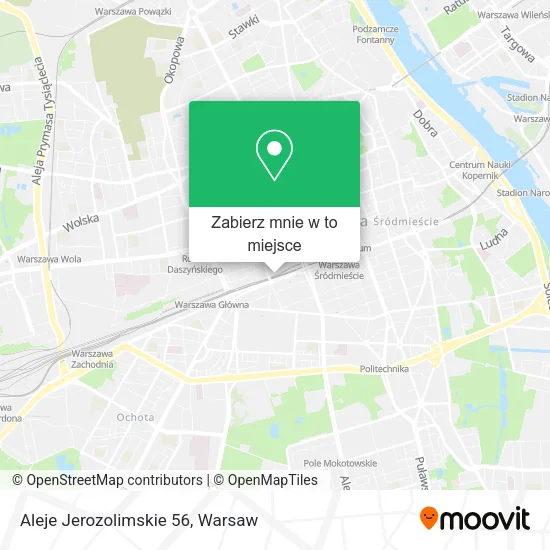 Mapa Aleje Jerozolimskie 56
