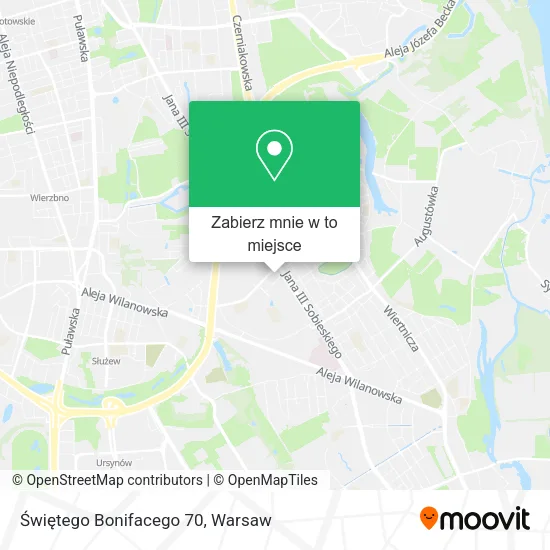 Mapa Świętego Bonifacego 70