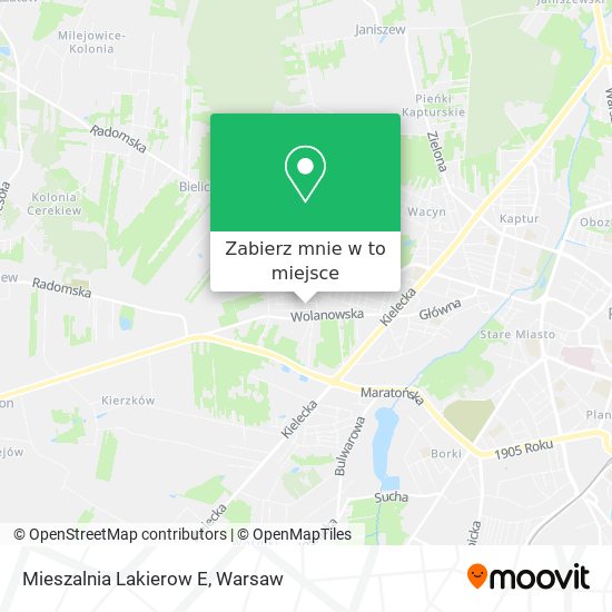 Mapa Mieszalnia Lakierow E