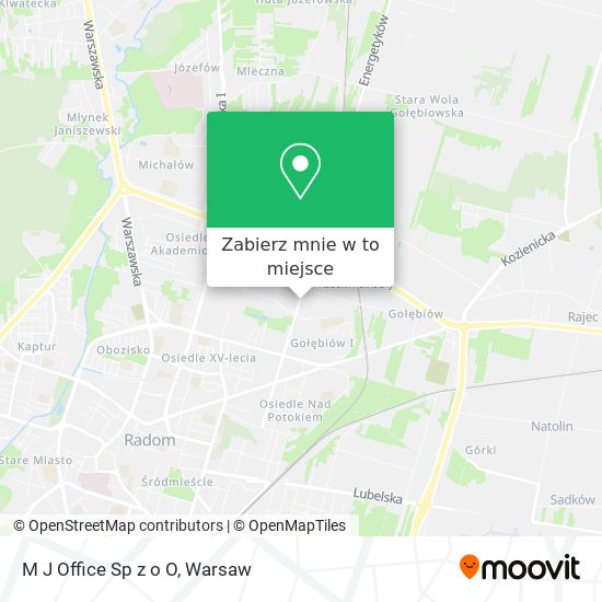 Mapa M J Office Sp z o O