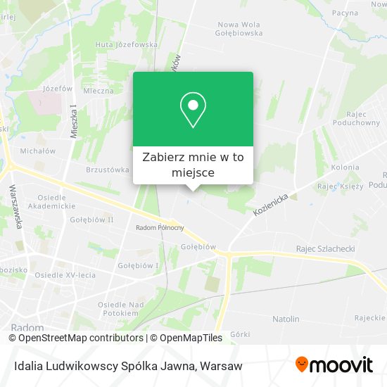 Mapa Idalia Ludwikowscy Spólka Jawna