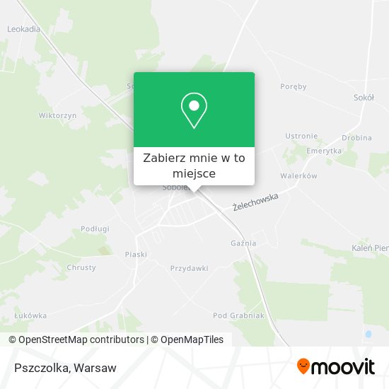 Mapa Pszczolka