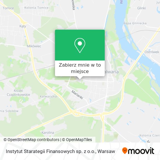 Mapa Instytut Starategii Finansowych sp. z o.o.