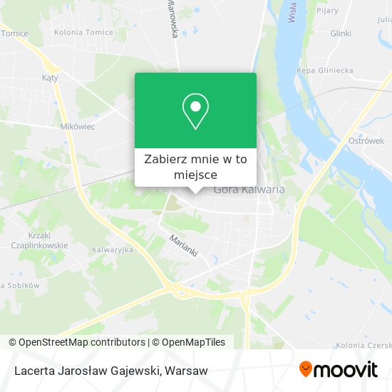 Mapa Lacerta Jarosław Gajewski