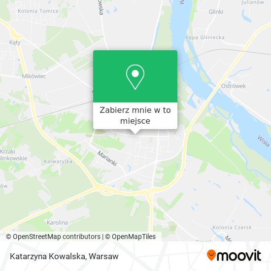 Mapa Katarzyna Kowalska