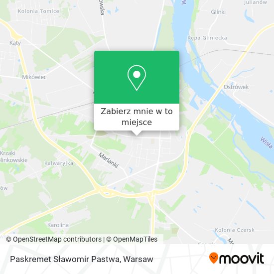 Mapa Paskremet Sławomir Pastwa