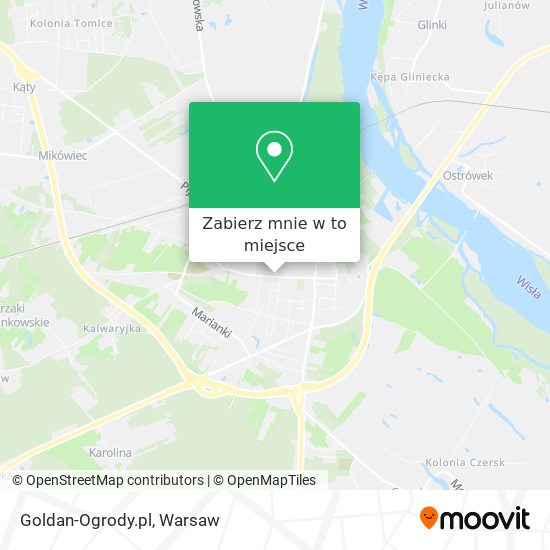 Mapa Goldan-Ogrody.pl