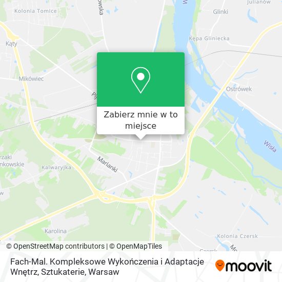 Mapa Fach-Mal. Kompleksowe Wykończenia i Adaptacje Wnętrz, Sztukaterie