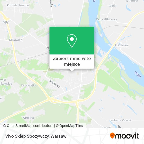 Mapa Vivo Sklep Spożywczy