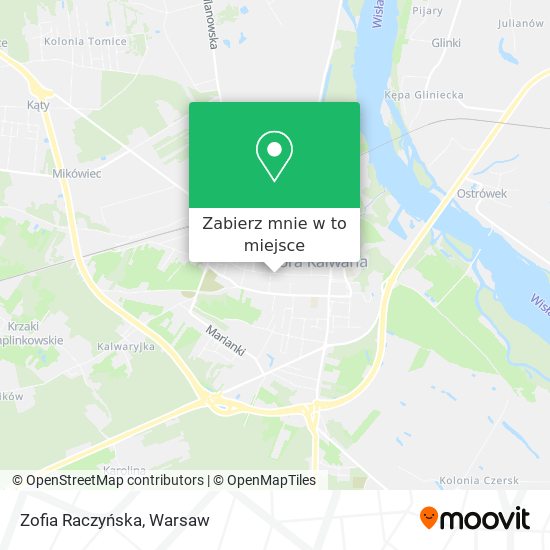 Mapa Zofia Raczyńska