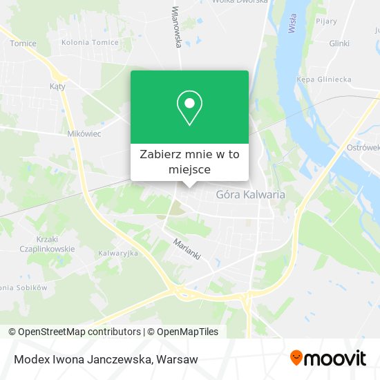 Mapa Modex Iwona Janczewska