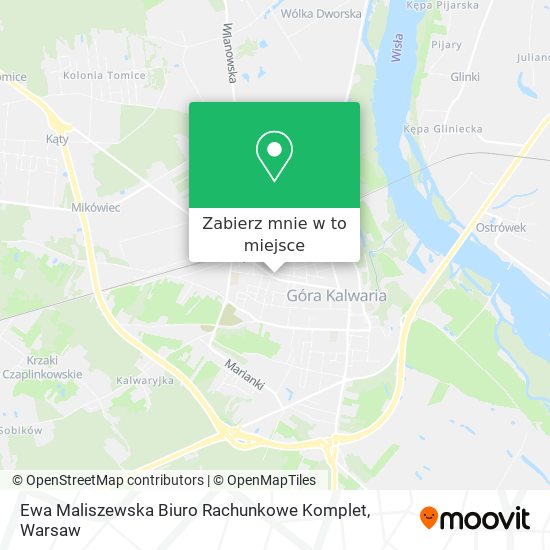 Mapa Ewa Maliszewska Biuro Rachunkowe Komplet