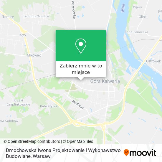 Mapa Dmochowska Iwona Projektowanie i Wykonawstwo Budowlane