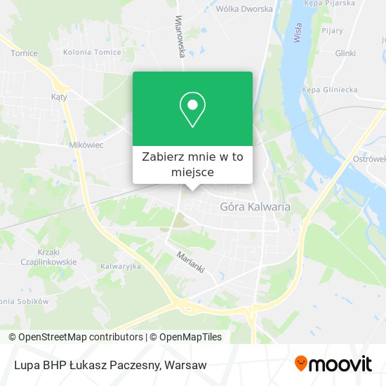 Mapa Lupa BHP Łukasz Paczesny