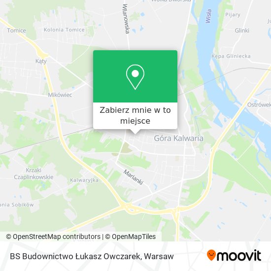 Mapa BS Budownictwo Łukasz Owczarek