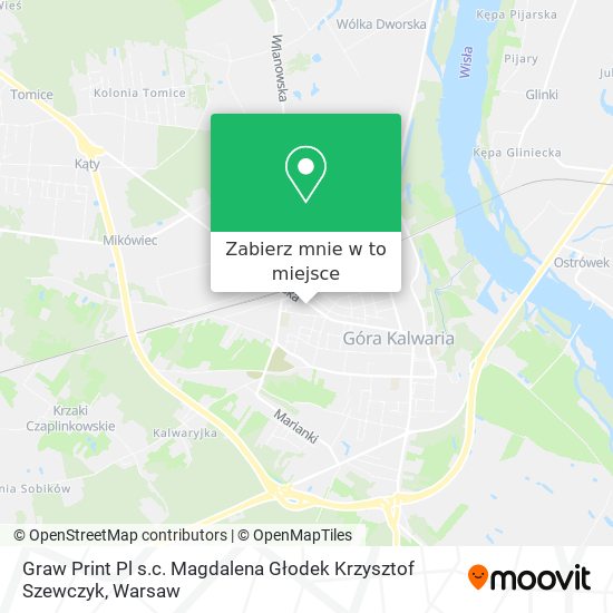 Mapa Graw Print Pl s.c. Magdalena Głodek Krzysztof Szewczyk