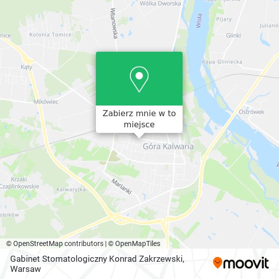 Mapa Gabinet Stomatologiczny Konrad Zakrzewski