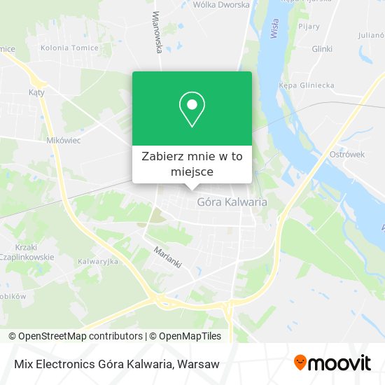 Mapa Mix Electronics Góra Kalwaria