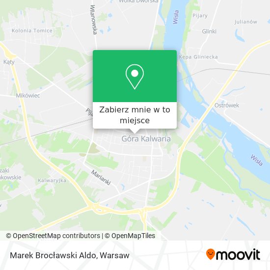 Mapa Marek Brocławski Aldo