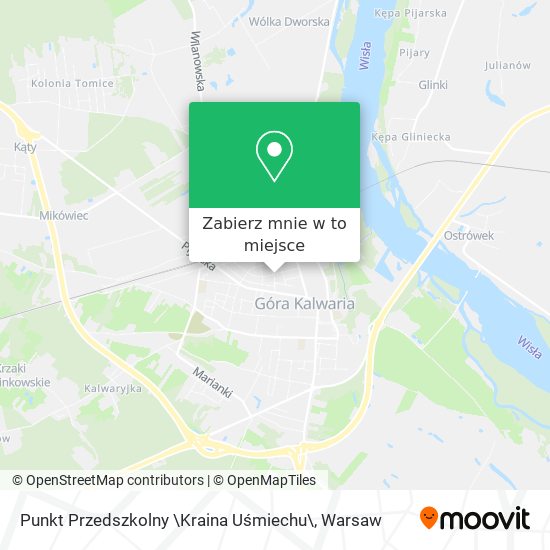 Mapa Punkt Przedszkolny \Kraina Uśmiechu\