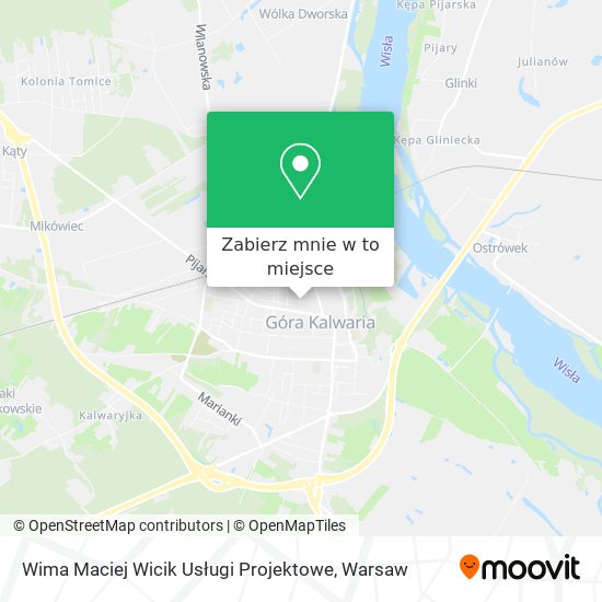 Mapa Wima Maciej Wicik Usługi Projektowe