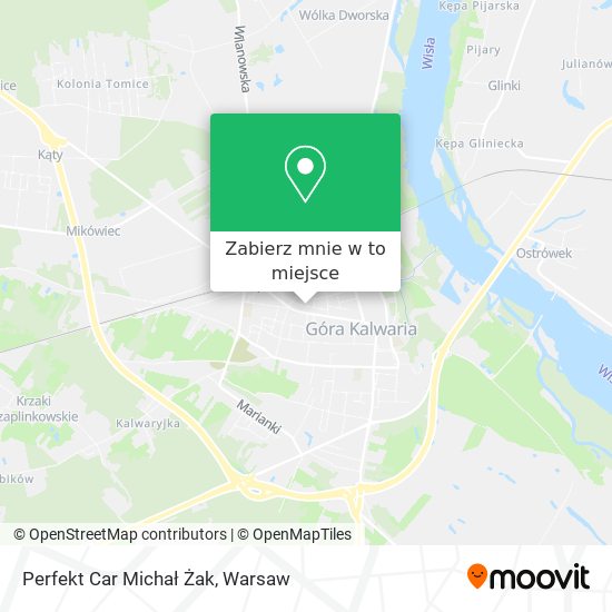 Mapa Perfekt Car Michał Żak