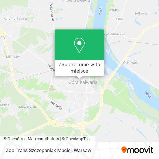 Mapa Zoo Trans Szczepaniak Maciej