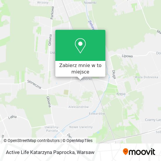 Mapa Active Life Katarzyna Paprocka