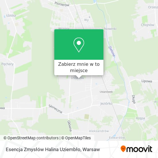 Mapa Esencja Zmysłów Halina Uziembło