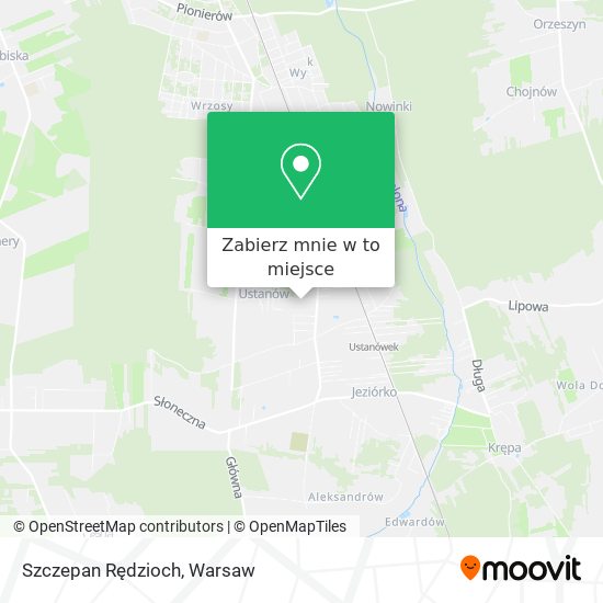 Mapa Szczepan Rędzioch