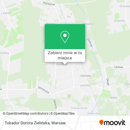 Mapa Tokador Dorota Zielińska