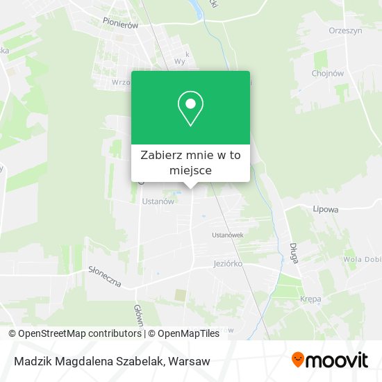 Mapa Madzik Magdalena Szabelak