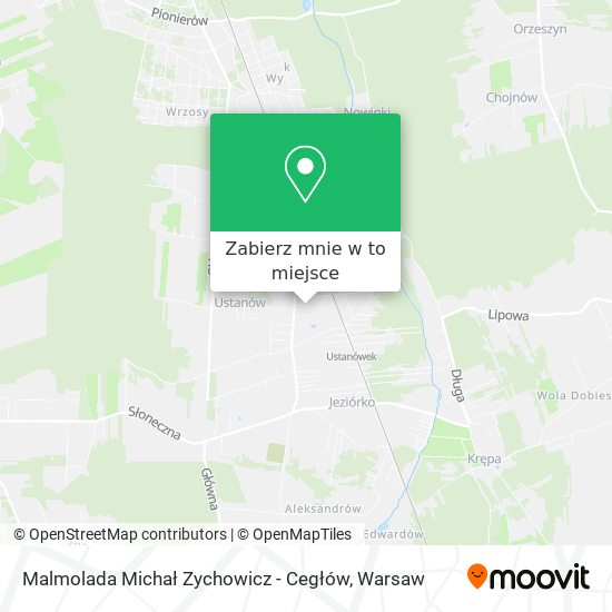 Mapa Malmolada Michał Zychowicz - Cegłów