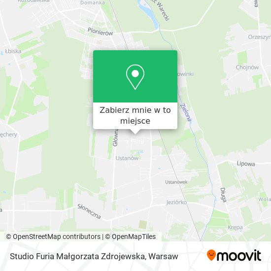 Mapa Studio Furia Małgorzata Zdrojewska